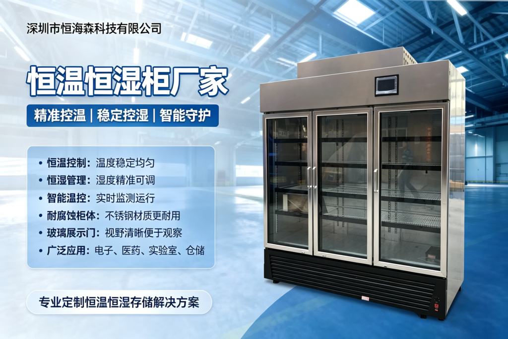 恒温恒湿柜厂家海报设计需求
